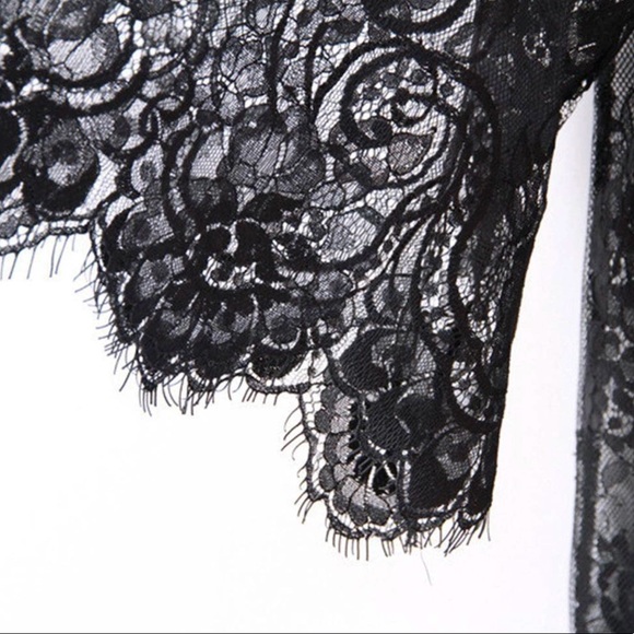 LAST 1✨ black lace cover up swim dress - Picture 6 of 6